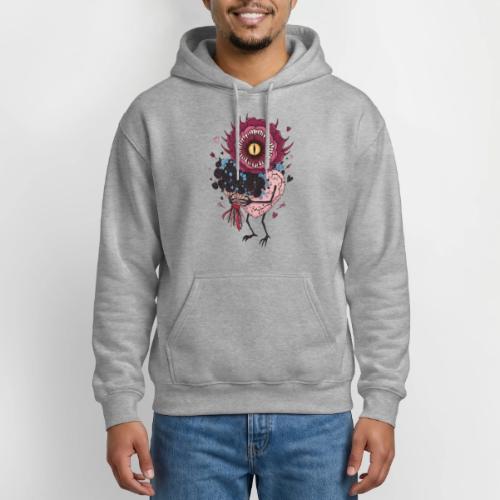 Gothic Valentine Eldritch Bloom – Dark Rom - Gildan Heavy Blend Adult Hoodie