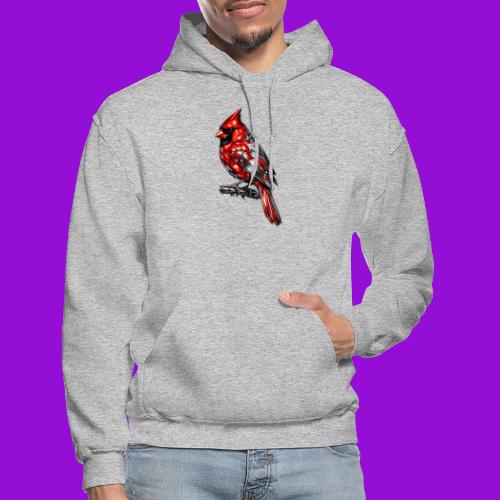 Silver Cardinal - Gildan Heavy Blend Adult Hoodie