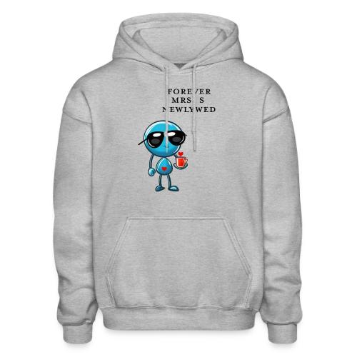 Mrs S Forever Newlywed - Gildan Heavy Blend Adult Hoodie