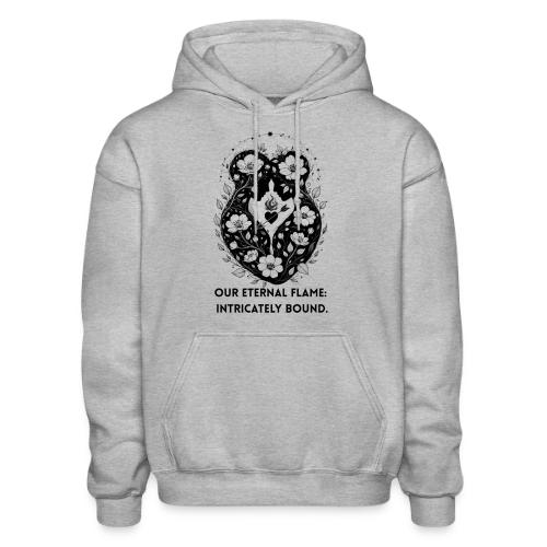 Eternal Flame of Embrace T-Shirt - Heavyweight Unisex Hoodie by Gildan