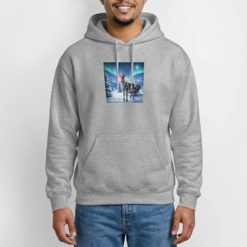 Rudolph the red nosed reindeer - Gildan Heavy Blend Adult Hoodie