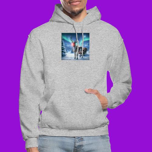 Rudolph the red nosed reindeer - Gildan Heavy Blend Adult Hoodie
