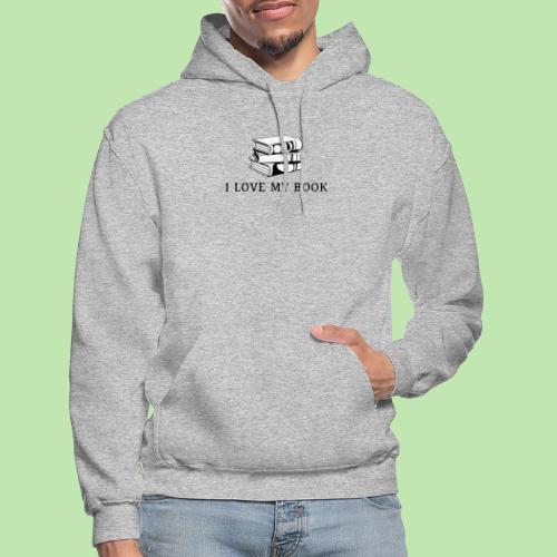 I love my book t-shirt - Gildan Heavy Blend Adult Hoodie