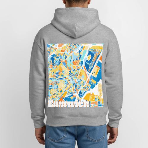 Elizabeth Block Map - Heavyweight Unisex Hoodie by Gildan
