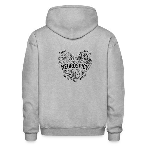 Neurospicy Mind - Gildan Heavy Blend Adult Hoodie