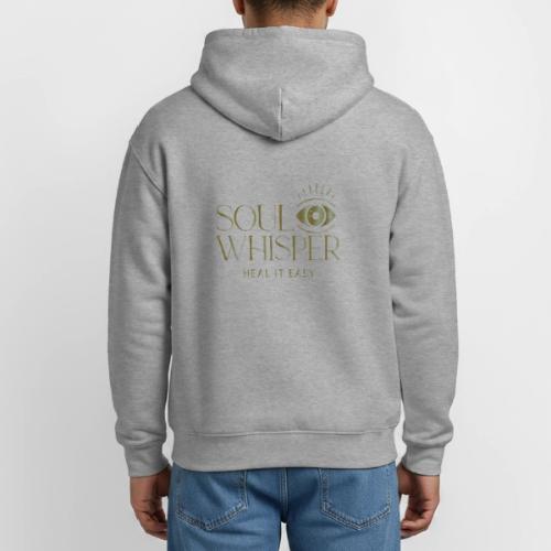 Soul Whisper - Metallic Design - Heavyweight Unisex Hoodie by Gildan