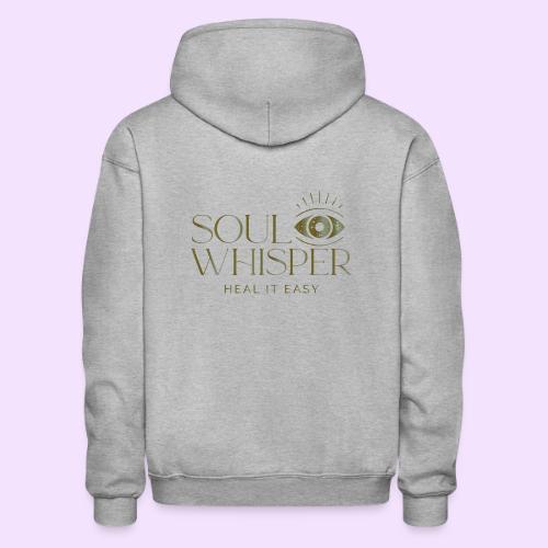 Soul Whisper - Metallic Design - Gildan Heavy Blend Adult Hoodie