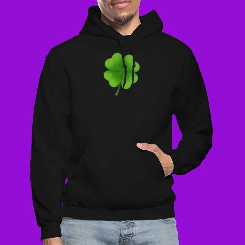 Four leaf clover - Gildan Heavy Blend Adult Hoodie