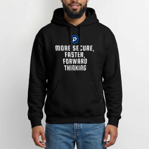 Digibyte. More secure, faster, forward thinking - Heavyweight Unisex Hoodie by Gildan