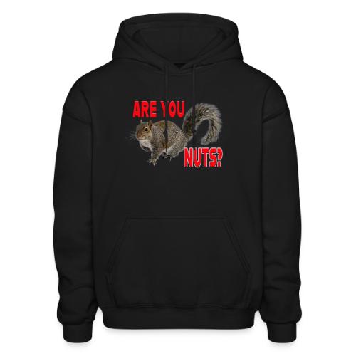 Are You Nuts? - Heavyweight Unisex Hoodie by Gildan