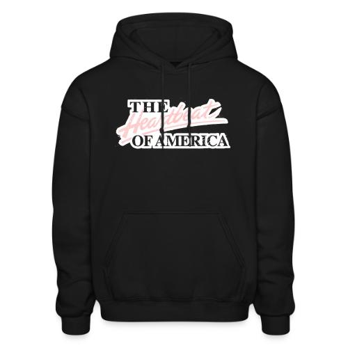 The Heartbeat of America - Gildan Heavy Blend Adult Hoodie