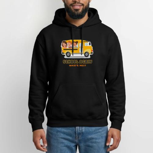 first day of school outfit- school again - Heavyweight Unisex Hoodie by Gildan