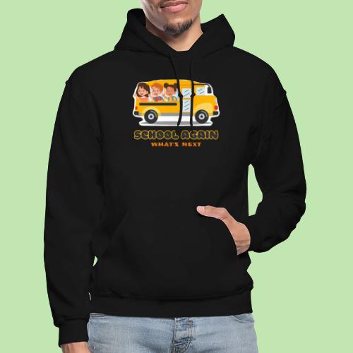 first day of school outfit- school again - Gildan Heavy Blend Adult Hoodie