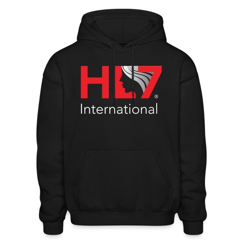 Women of HL7 Logo - Gildan Heavy Blend Adult Hoodie