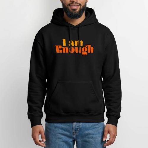 I Am Enough – Self-Love Affirmation Typography - Gildan Heavy Blend Adult Hoodie