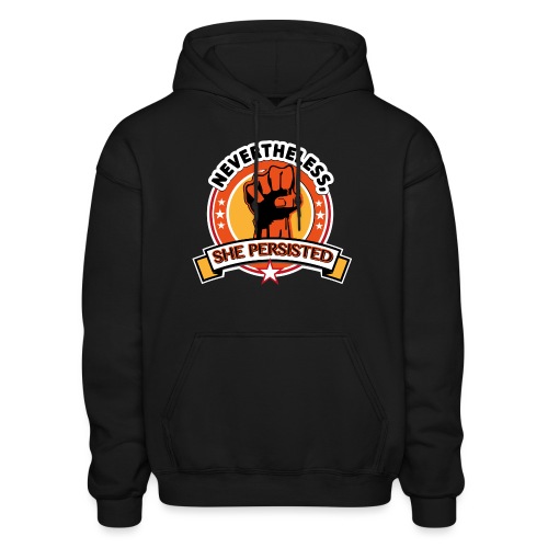 Nevertheless, she persisted - Gildan Heavy Blend Adult Hoodie