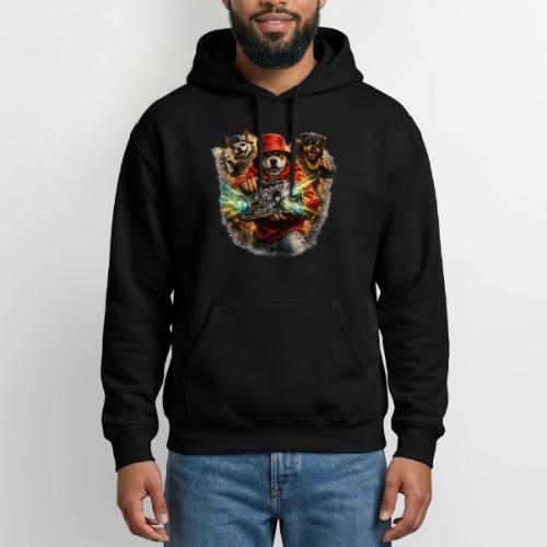 Urban Beat Dog Heroes - Gildan Heavy Blend Adult Hoodie