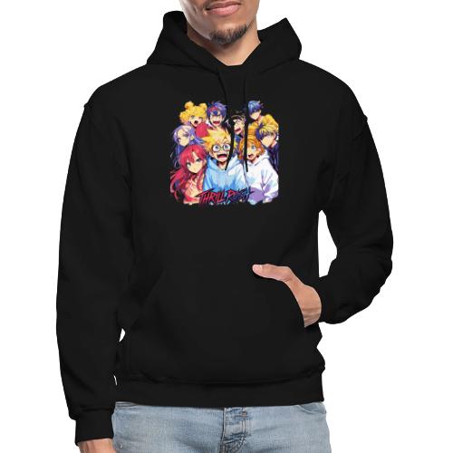 Thrill Rush Anime Squad Streetwear - Gildan Heavy Blend Adult Hoodie