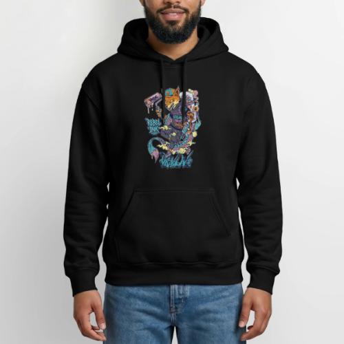 Kitsune Street Rebel - Gildan Heavy Blend Adult Hoodie