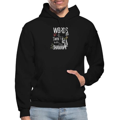 Words with the Shaman - Gildan Heavy Blend Adult Hoodie