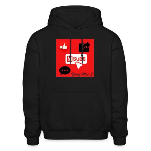 Like Share Subscribe Comment - Gildan Heavy Blend Adult Hoodie
