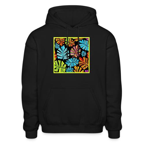 Vibrant Foliage Radiance Neon Elegance - Gildan Heavy Blend Adult Hoodie