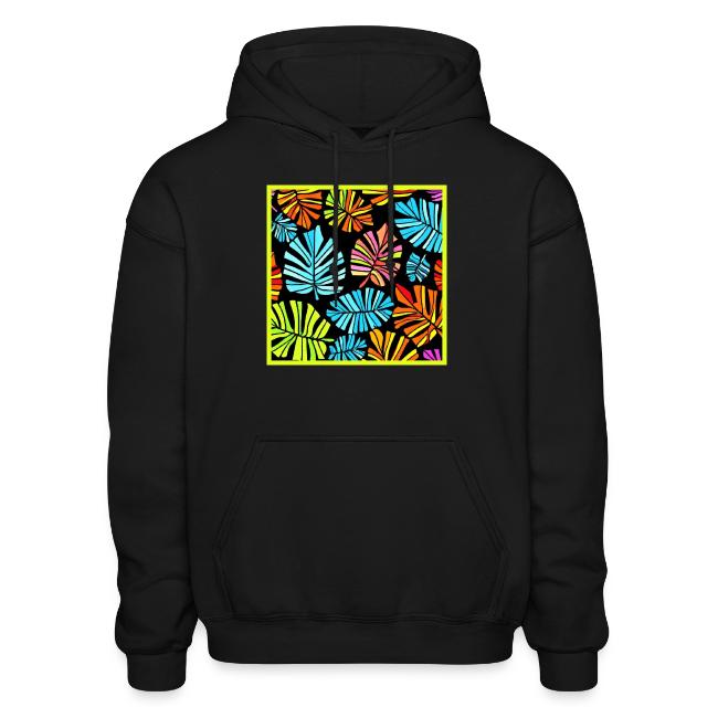Vibrant Foliage Radiance Neon Elegance