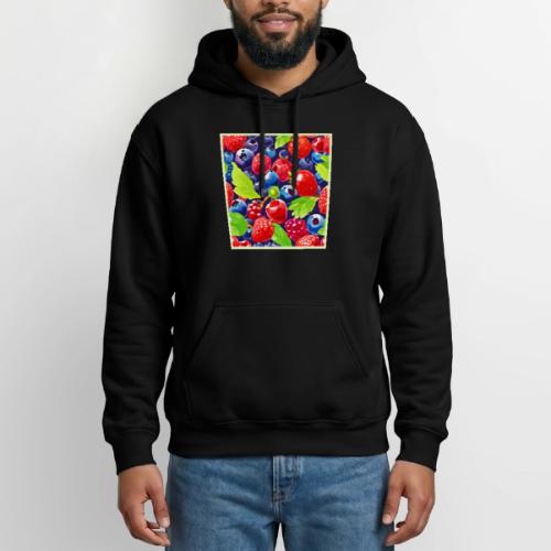 Summer Berry Medley - Heavyweight Unisex Hoodie by Gildan