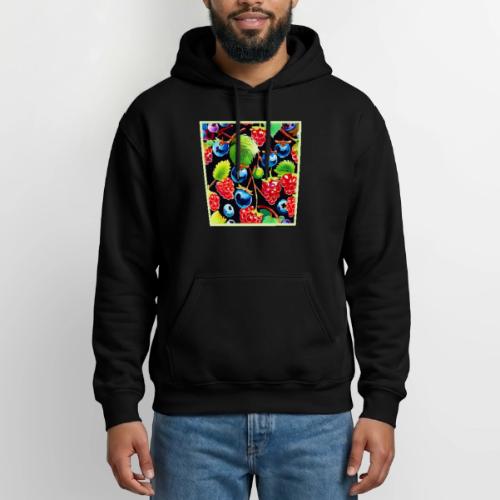 Berryful Delight Art - Heavyweight Unisex Hoodie by Gildan