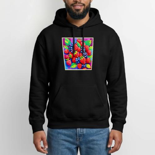Fresh Berry Bounty - Heavyweight Unisex Hoodie by Gildan
