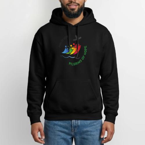 pilgrims of hope 2025 logo (Jubilee Year 2025) - Heavyweight Unisex Hoodie by Gildan