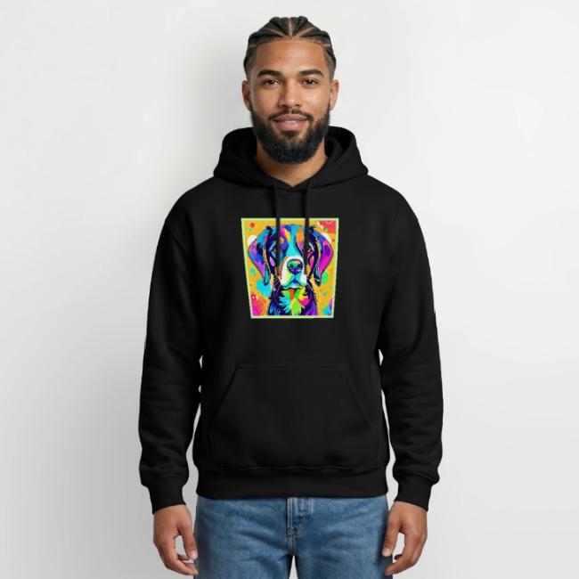 Rainbow Dog Portrait Design