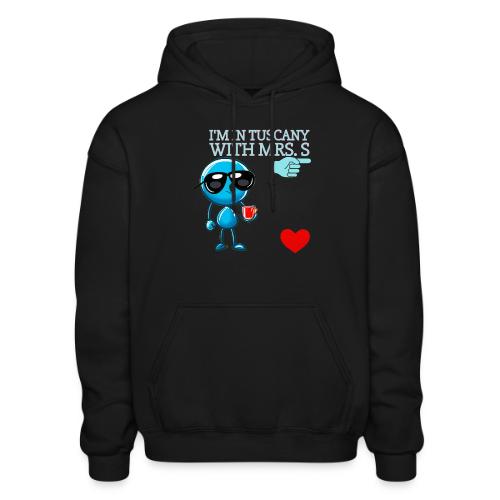 Smoon City_I'm in Tuscany with Mrs. S - Gildan Heavy Blend Adult Hoodie