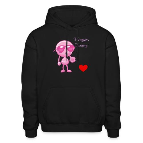 Smoon City_Viareggio Tuscany Pink - Gildan Heavy Blend Adult Hoodie