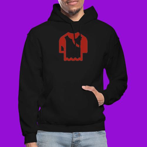 Logo outline - Gildan Heavy Blend Adult Hoodie