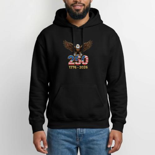 Eagle 250th Anniversary 1776-2026 - Gildan Heavy Blend Adult Hoodie