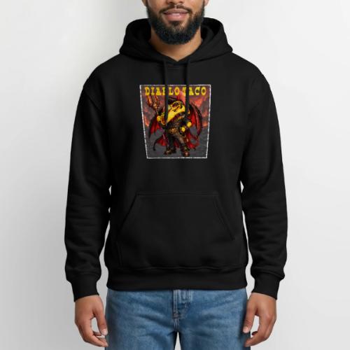 The Diablo Taco Spicy Demon Character - Gildan Heavy Blend Adult Hoodie