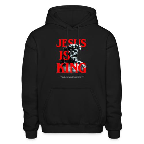 Jesus is King - Heavyweight Unisex Hoodie by Gildan
