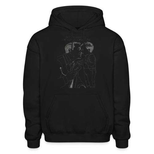 Dad Joke Blueprint T-Shirt - Heavyweight Unisex Hoodie by Gildan