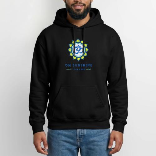 Om Sunshine Yoga transparent back original file - Heavyweight Unisex Hoodie by Gildan
