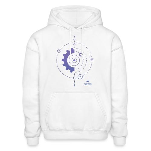 Gamedevjs Jam 2026 Machines - Heavyweight Unisex Hoodie by Gildan