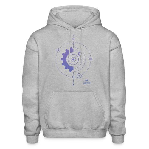 Gamedevjs Jam 2026 Machines - Heavyweight Unisex Hoodie by Gildan