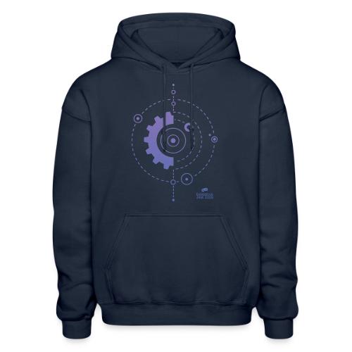 Gamedevjs Jam 2026 Machines - Heavyweight Unisex Hoodie by Gildan