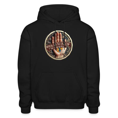 Dad Tax Collector Medallion T Shirt - Gildan Heavy Blend Adult Hoodie