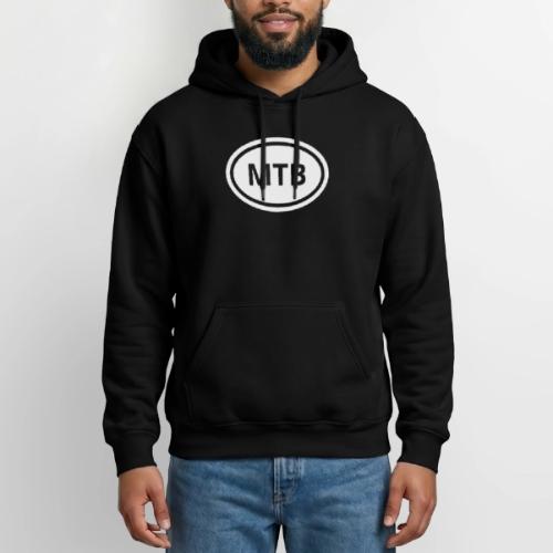 MTB Oval Logo - Heavyweight Unisex Hoodie by Gildan