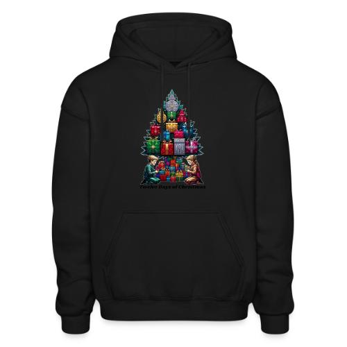 Twelve Days of Gifts T-Shirt - Heavyweight Unisex Hoodie by Gildan
