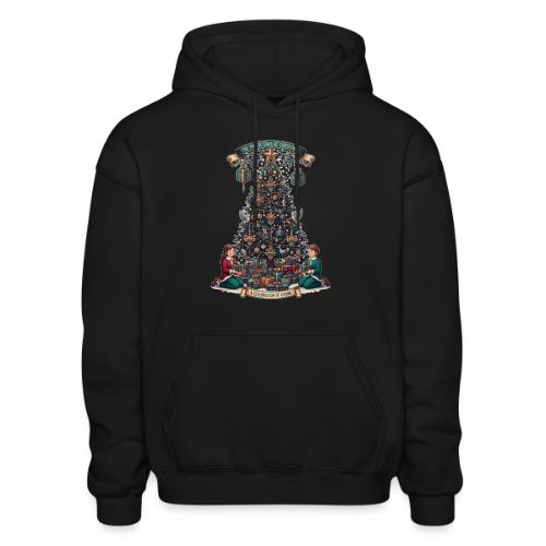 Twelve Days of Christmas T-Shirt - Gildan Heavy Blend Adult Hoodie