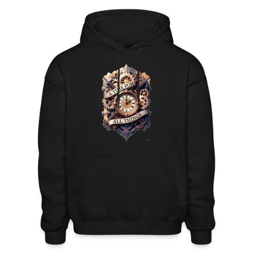 Ornate Clockwork T-Shirt - Gildan Heavy Blend Adult Hoodie