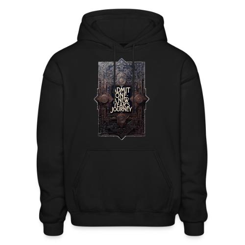 Art Deco VIP Pass T-Shirt - Heavyweight Unisex Hoodie by Gildan