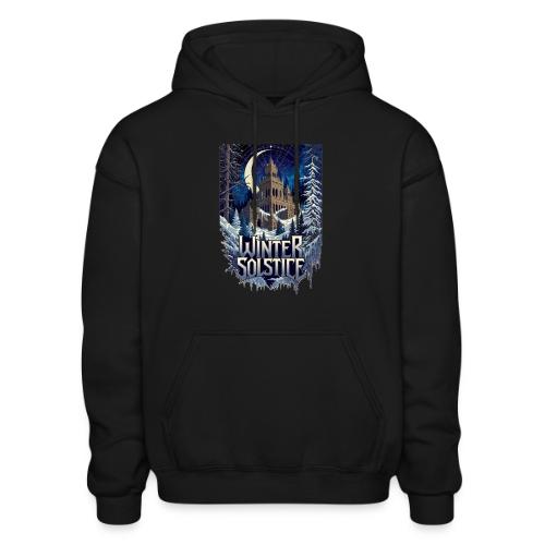 Gothic Solstice T-Shirt, Premium - Heavyweight Unisex Hoodie by Gildan